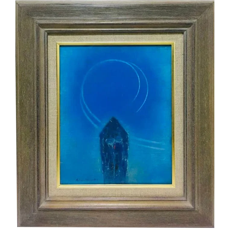 Contrail, Oil Painting, F3 (273×220mm)