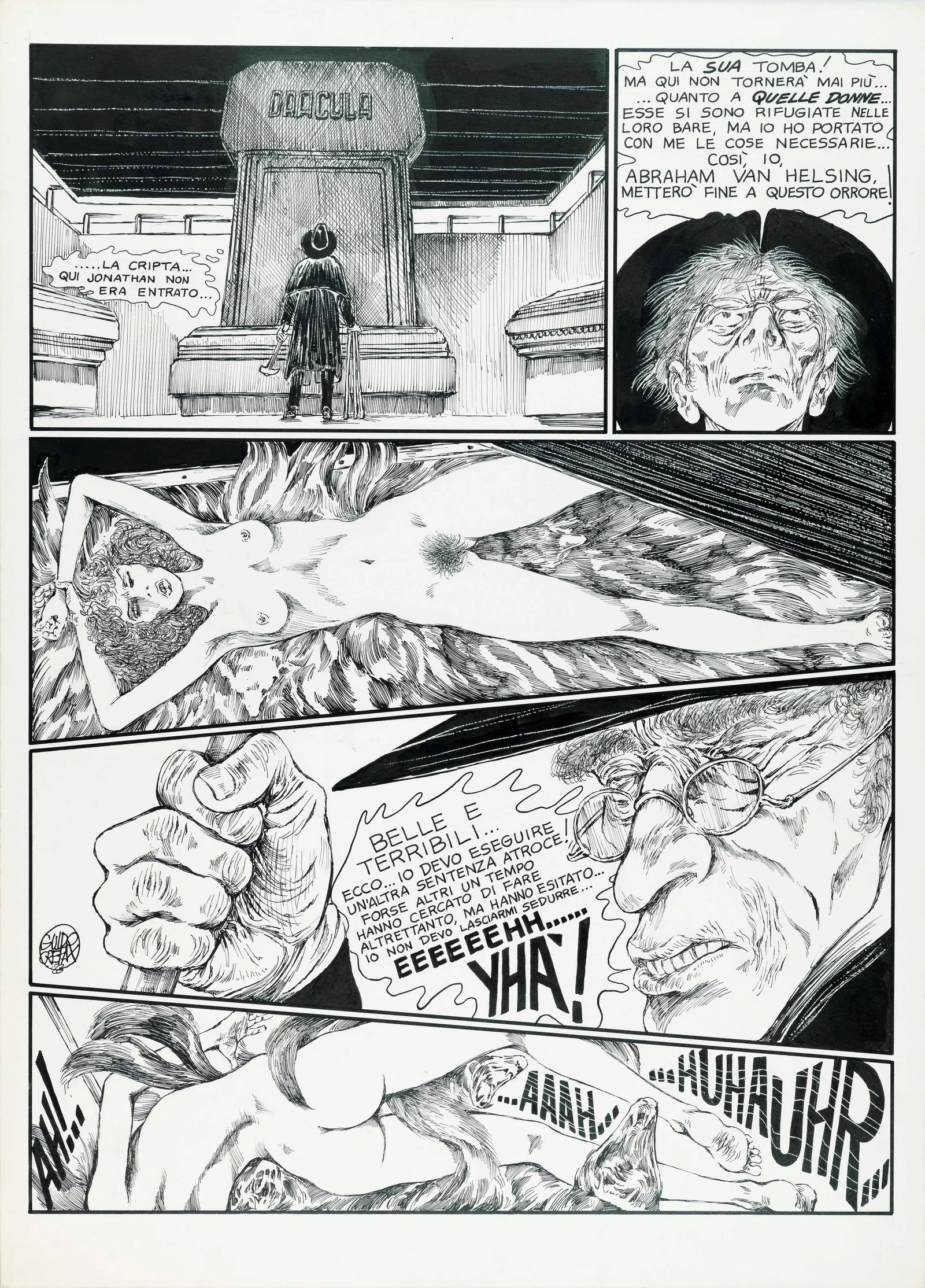 Crepax Guido - "Conte Dracula", 1983