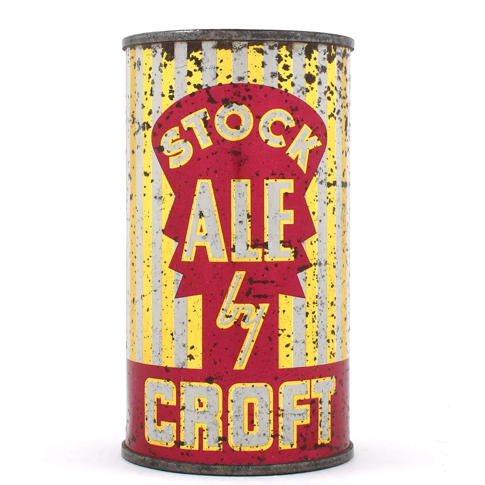 Croft Stock Ale Flat Top VERY RARE 52-25