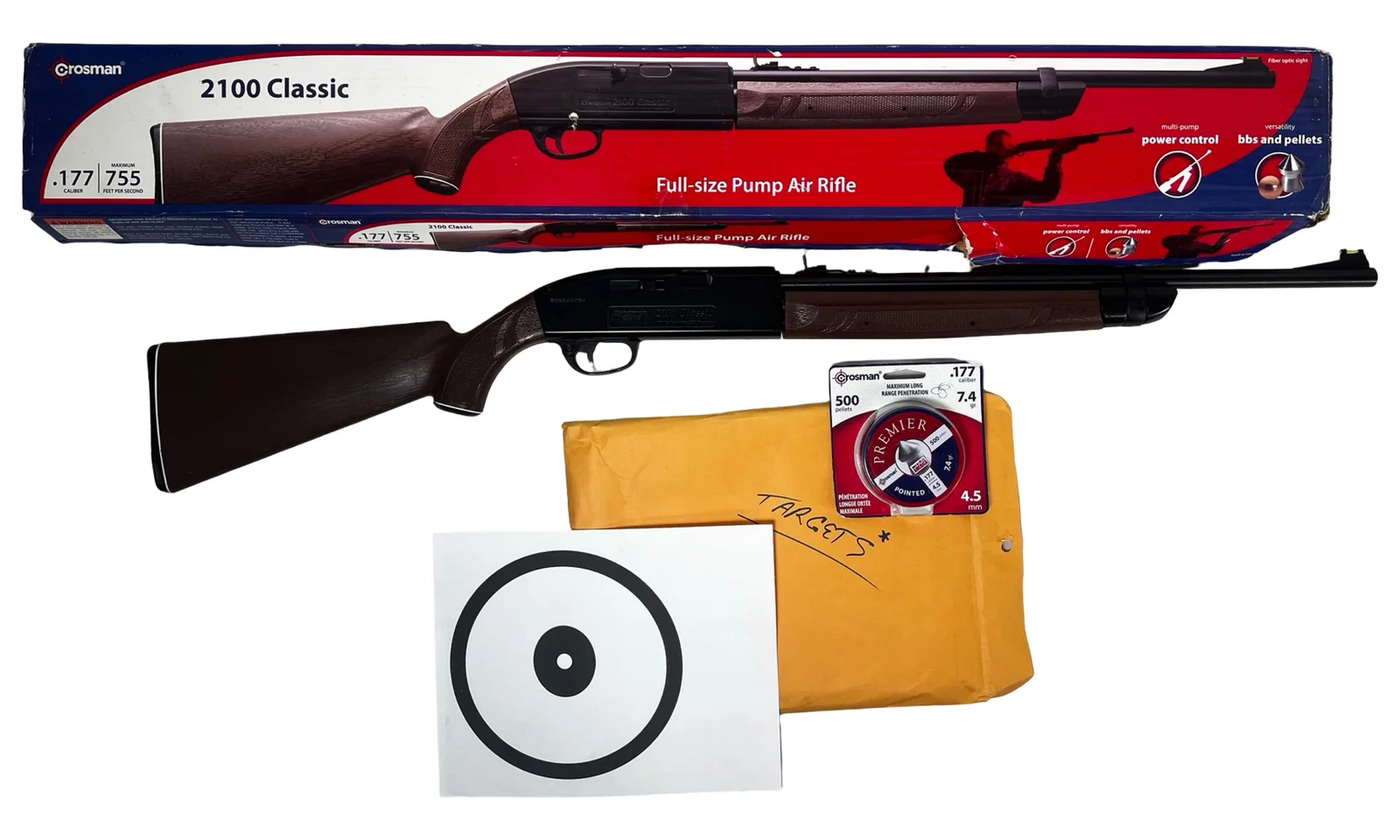 Crosman 2100 Classic Pump Air Rifle .177 Cal New