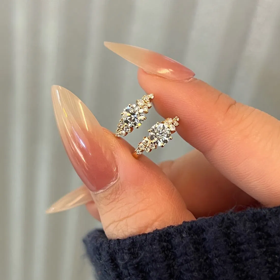 Cultivate diamond earrings