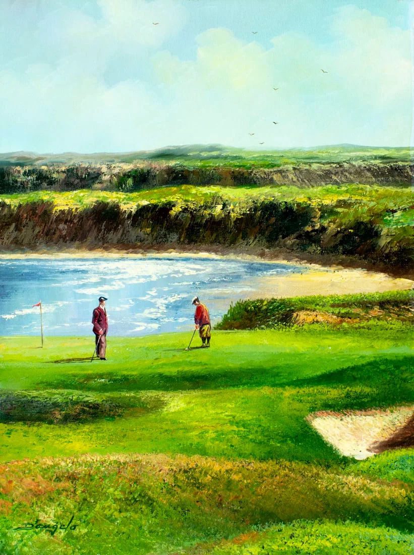 D'Angelo (Europe,20C) oil painting