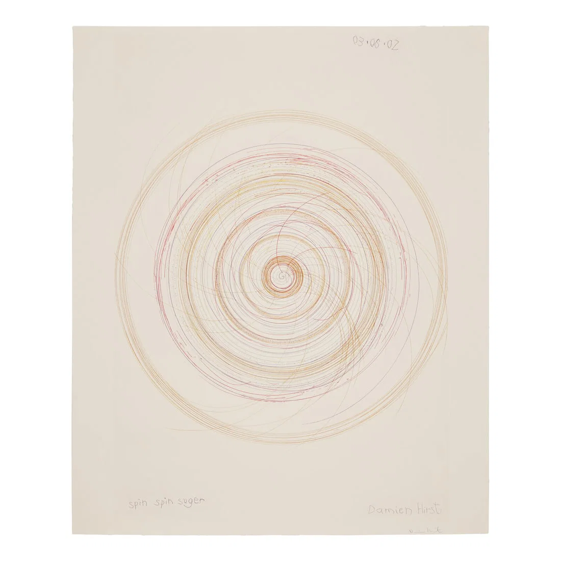 Damien Hirst (British, b. 1965) Spin Spin Sugar (from In a Spin, the Action of the World on Things,