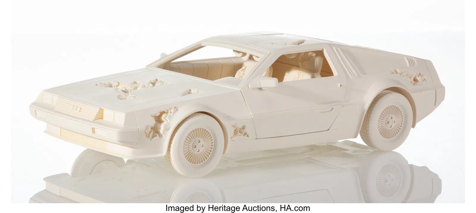 Daniel Arsham (b. 1980) Eroded DeLorean, 2021 Re