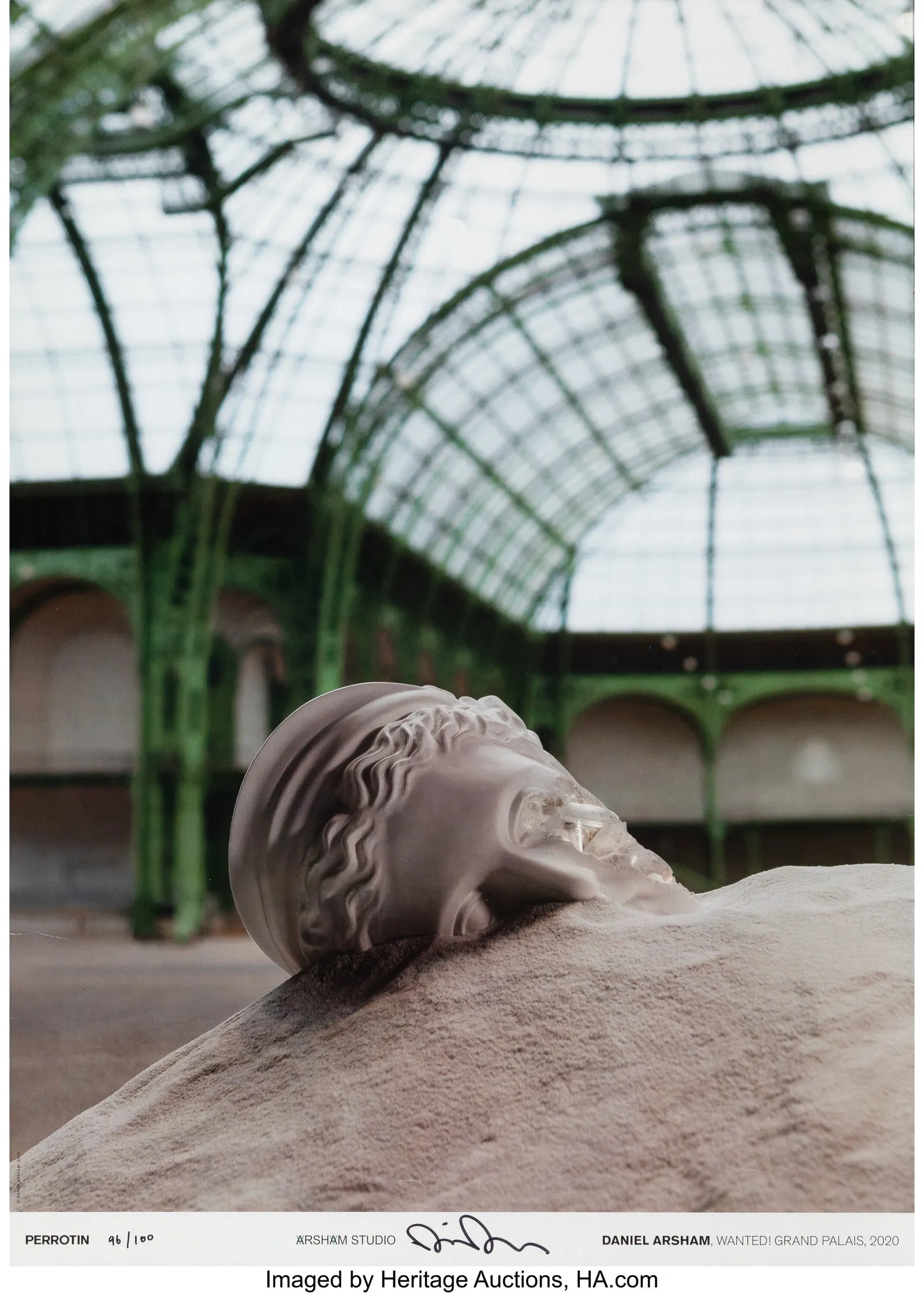 Daniel Arsham (b. 1980) Wanted! Grand Palais, 20