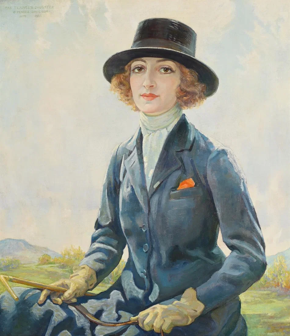 DANIEL PENDER DAVIDSON (1885-1933), THE TRAINER'S DAUGHTER