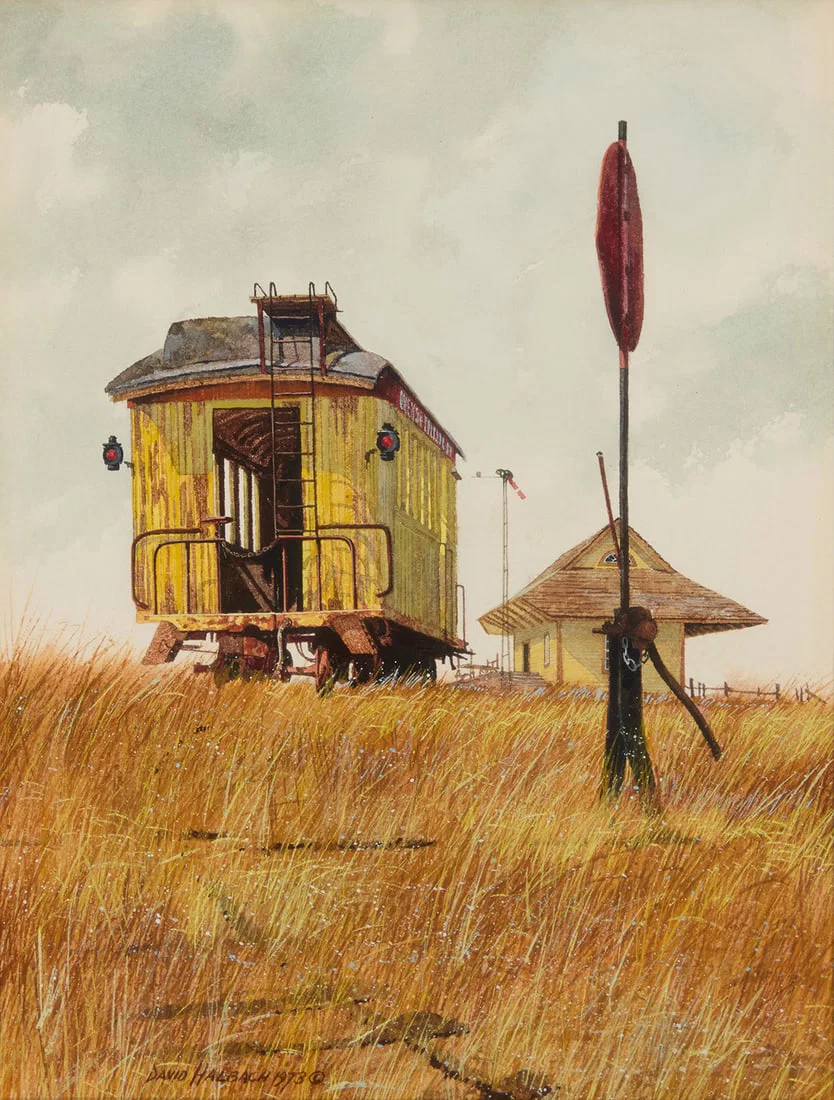 David Allen Halbach (1931-2022), "Last Stop"