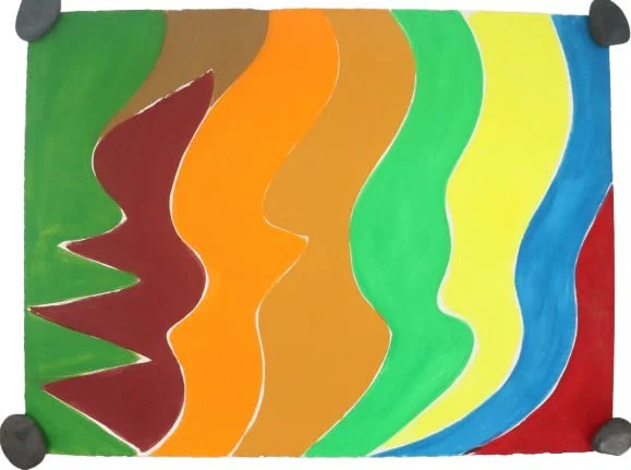 David Hayes (1931-2013) American, Abstract Oil on Canvas