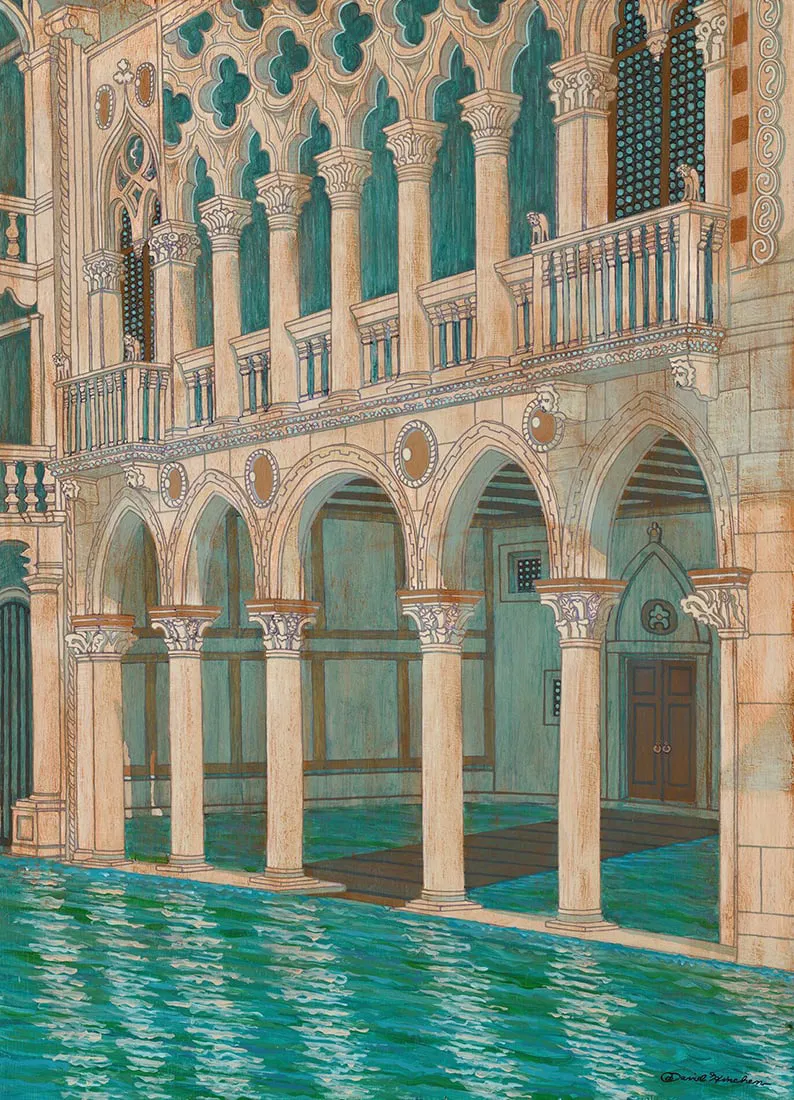 David Hinchen : Palazzo Santa Sofia (Ca' d'Oro), Venice