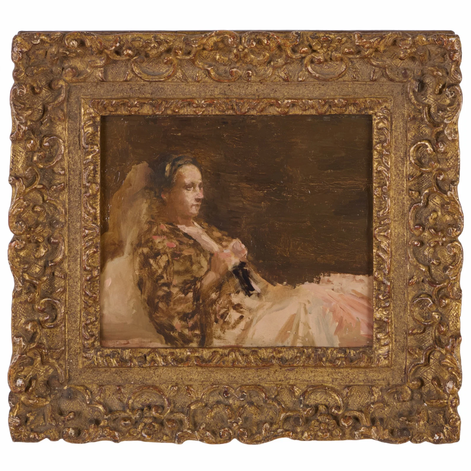 David Levine (1926-2009): The Bedjacket