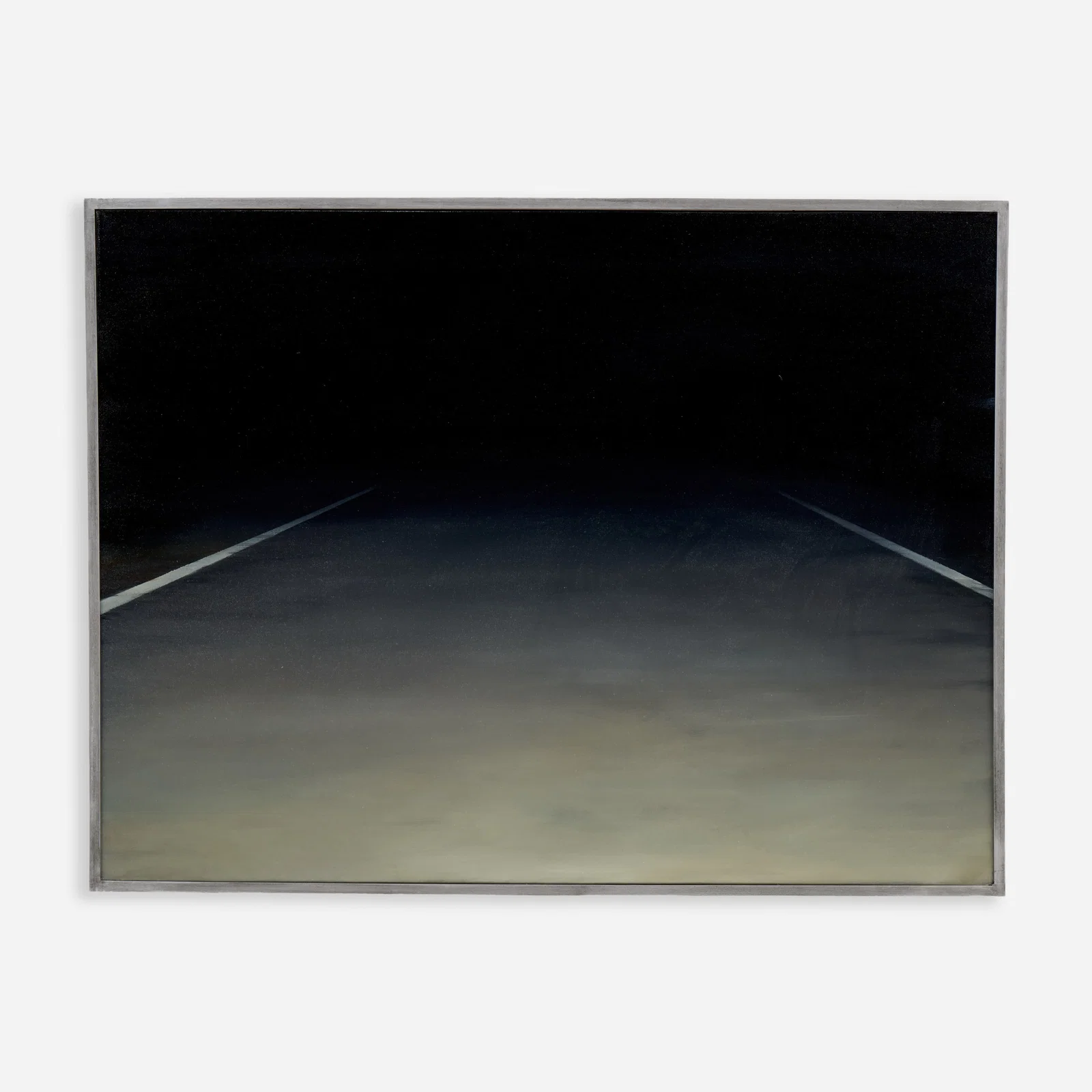 Davin Watne "Empty Road" Oil on Canvas (2010)
