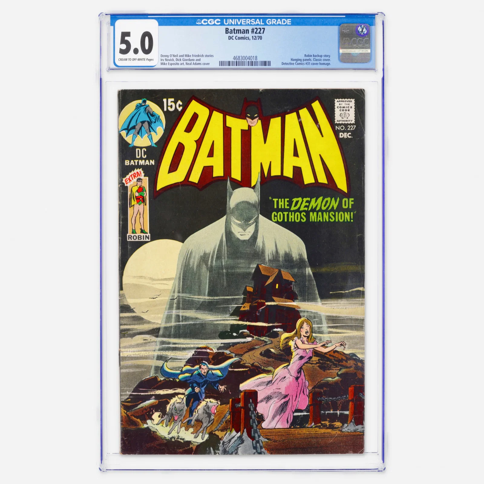 DC Comics Batman #227 CGC 5.0