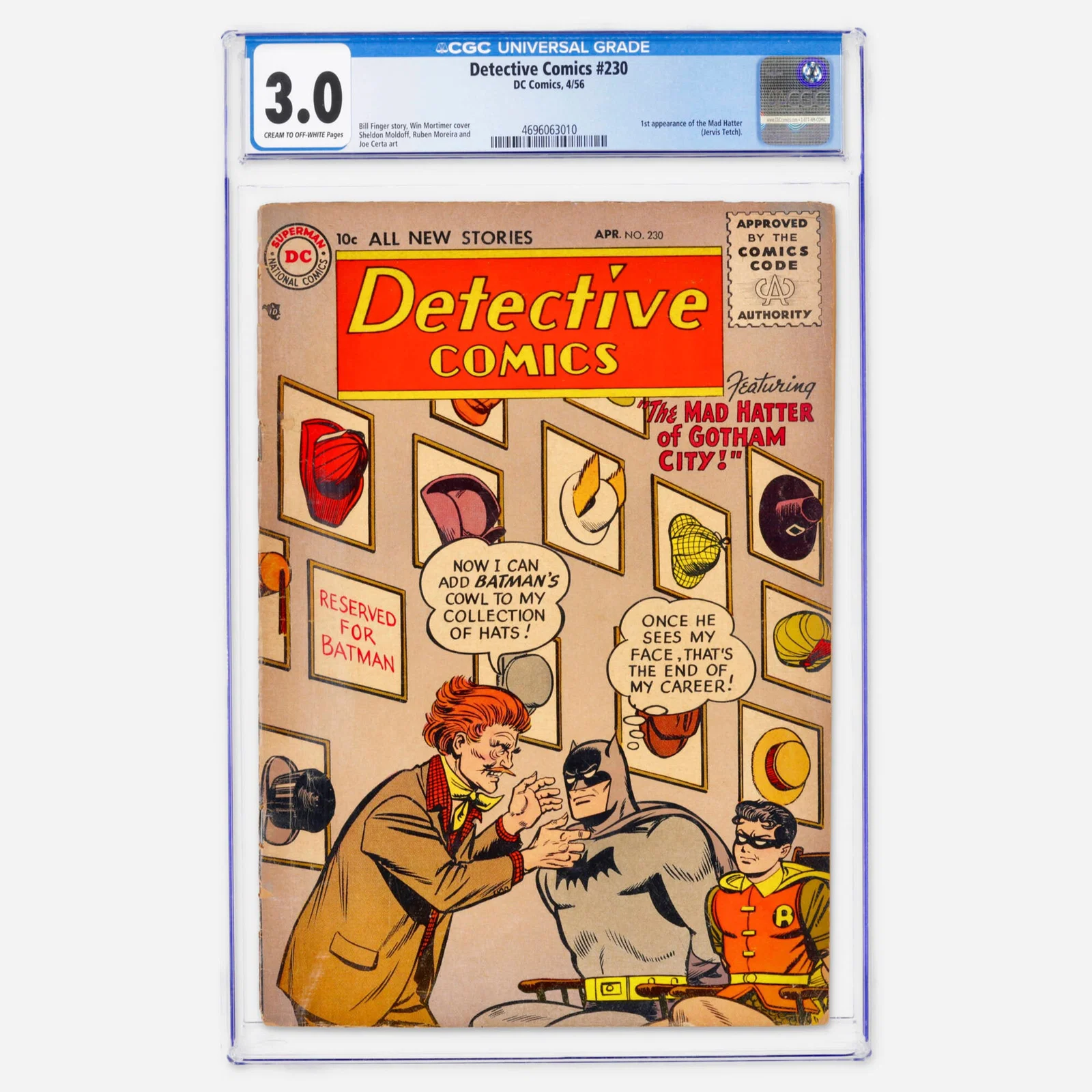 DC Comics Detective Comics #230 CGC 3.0