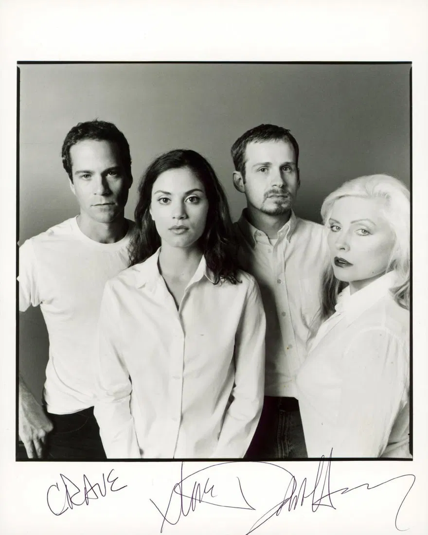Debbie Harry Signed Blondie 8x10 Photo Crave Love BAS Certified