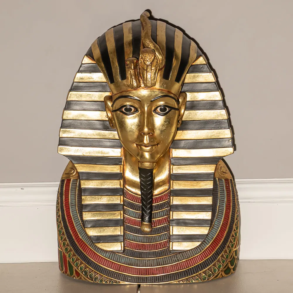 Decorative Golden Tutankhamun Burial Mask Redux