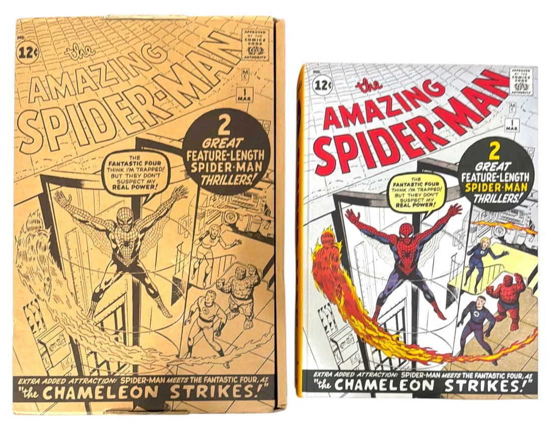 Deluxe Hardcover Edition of The Amazing Spider Man from the Marvel Comics Library