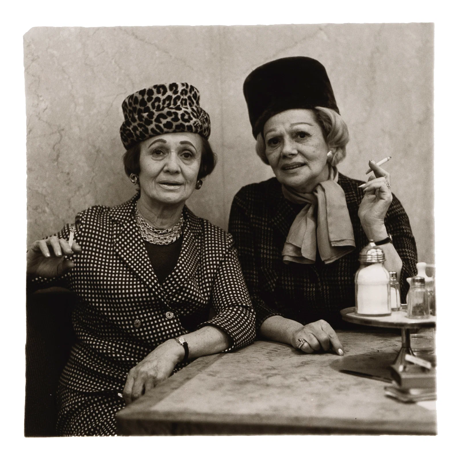 Diane Arbus (1923-1971); Two Ladies at the Automat, NYC;