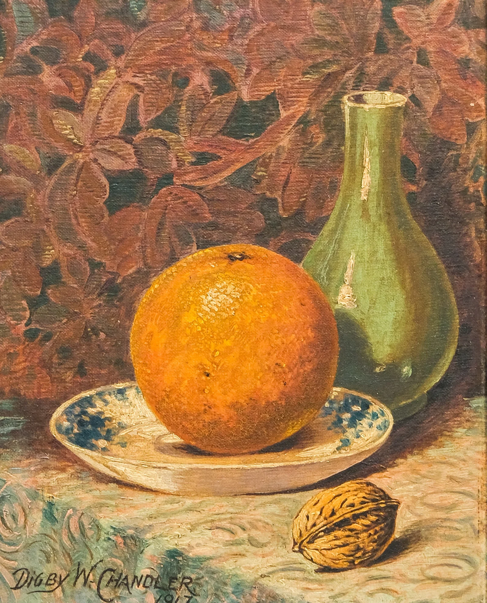 Digby W. Chandler, Still Life with Orange
