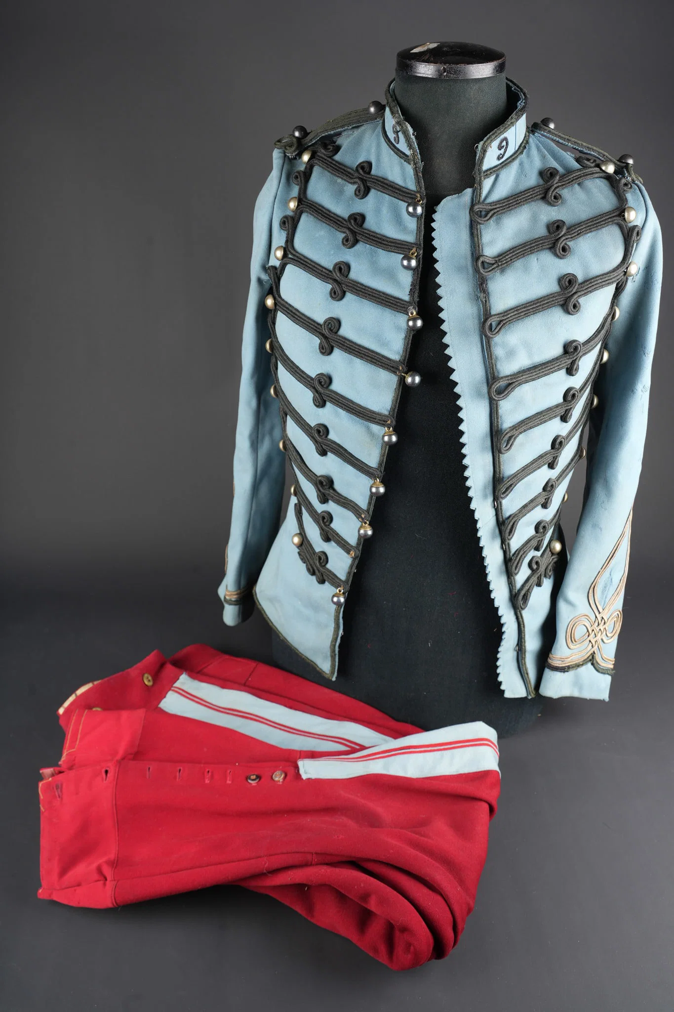 Dolman officier 9eme hussards. Officer’s dolman, 9th Hussars.