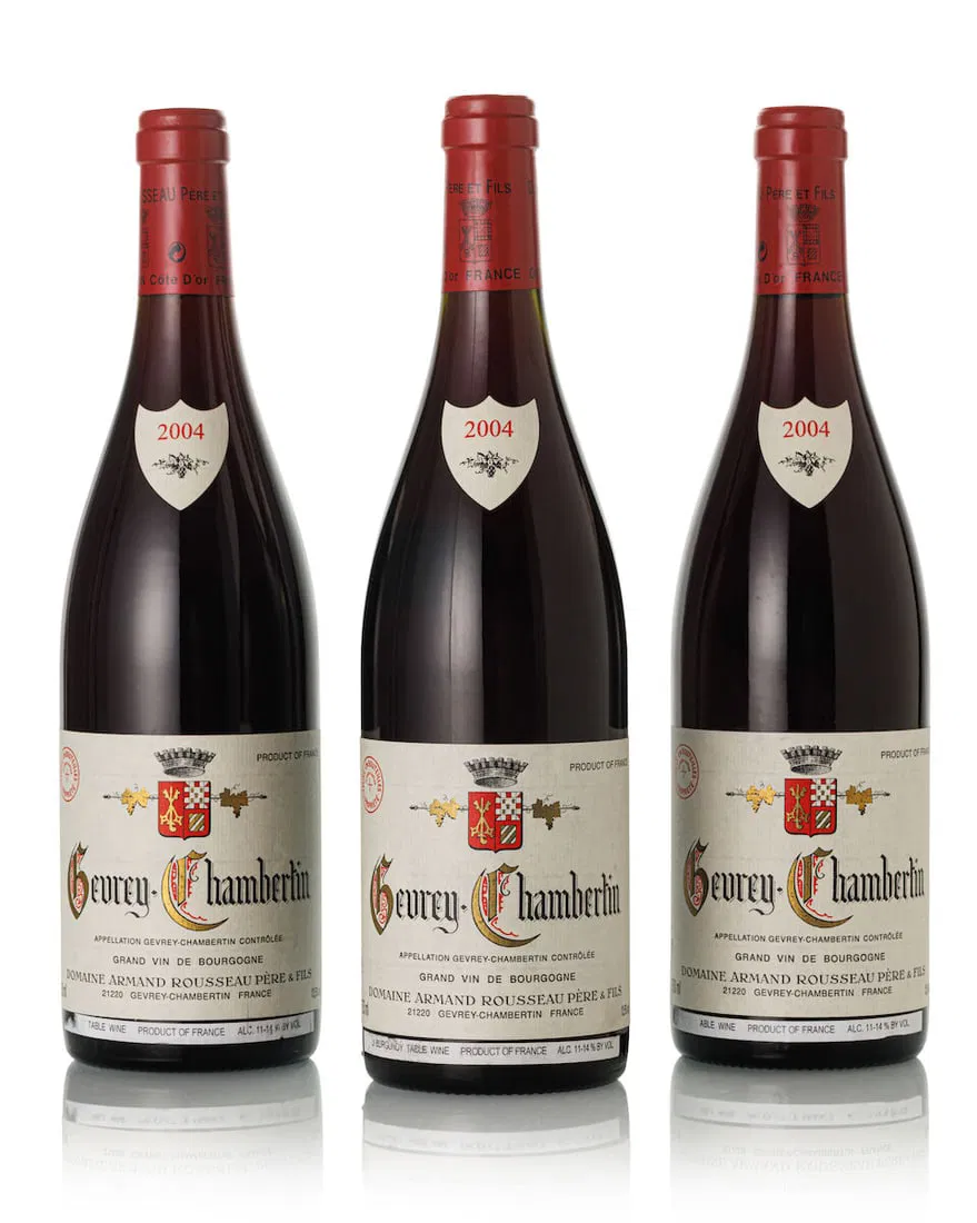 Domaine Armand Rousseau Gevrey Chambertin, 2004 (3x 750ml)