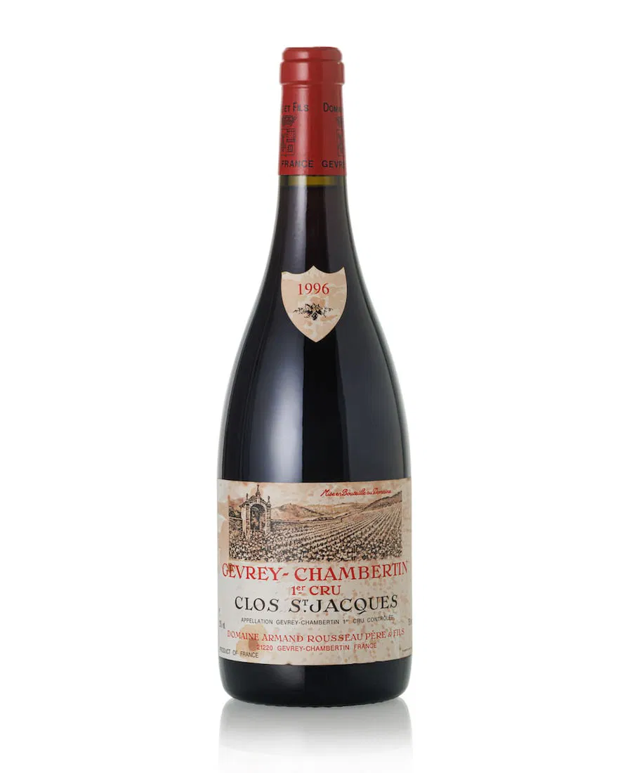 Domaine Armand Rousseau Gevrey Chambertin Clos St. Jacques, 1996 (1x 750ml)
