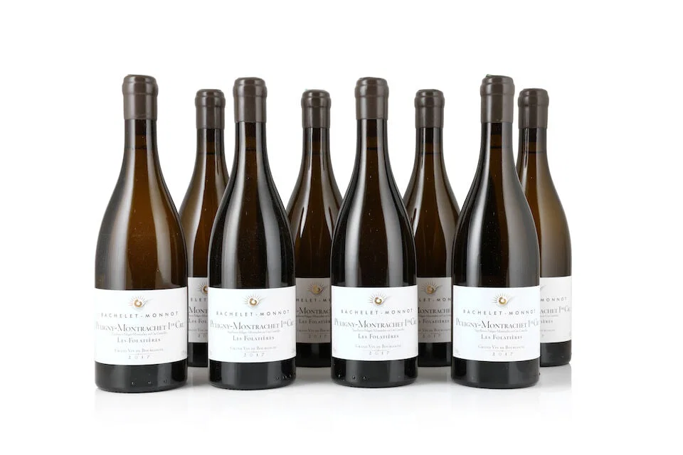 Domaine Bachelet-Monnot, Puligny-Montrachet 1er Cru Les Folatières, 2017 (8 x 750ml)