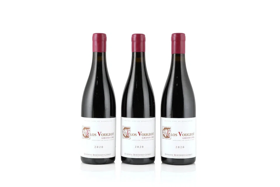 Domaine Berthaut-Gerbet, Clos de Vougeot, 2020 (3 x 750ml)