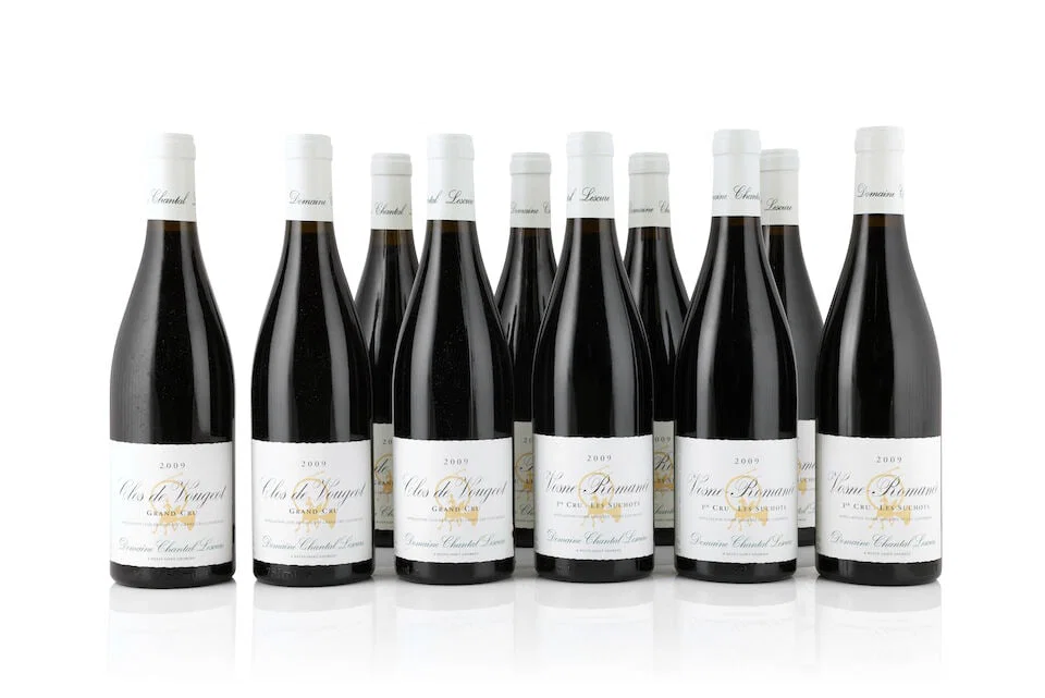 Domaine Chantal Lescure, Clos de Vougeot, 2009 (4 x 750ml) Domaine Chantal Lescure, Vosne-Roman...