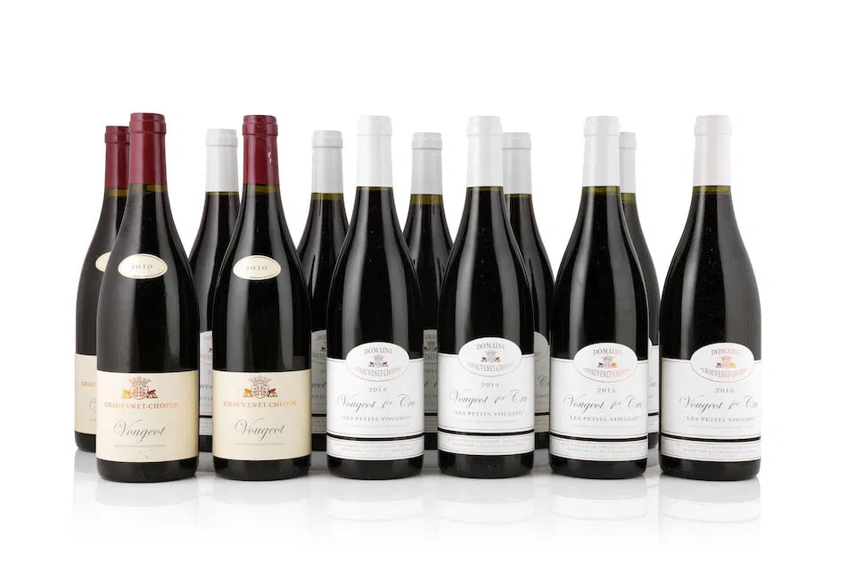 Domaine Chauvenet-Chopin, Vougeot, 2010 (6 x 750ml) Domaine Chauvenet-Chopin, Vougeot 1er Cru L...