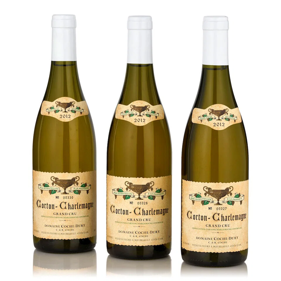 Domaine Coche-Dury, Corton-Charlemagne, 2012 (3 bottles, 750ml)
