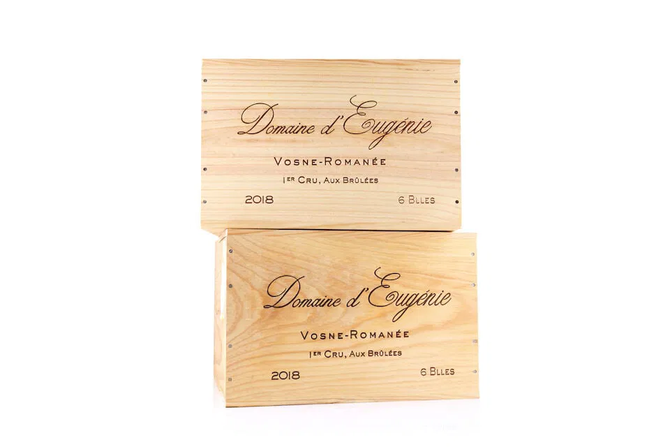 Domaine d'Eugénie, Vosne Romanée 1er Cru Aux Brûlée, 2018 (12 x 750ml)