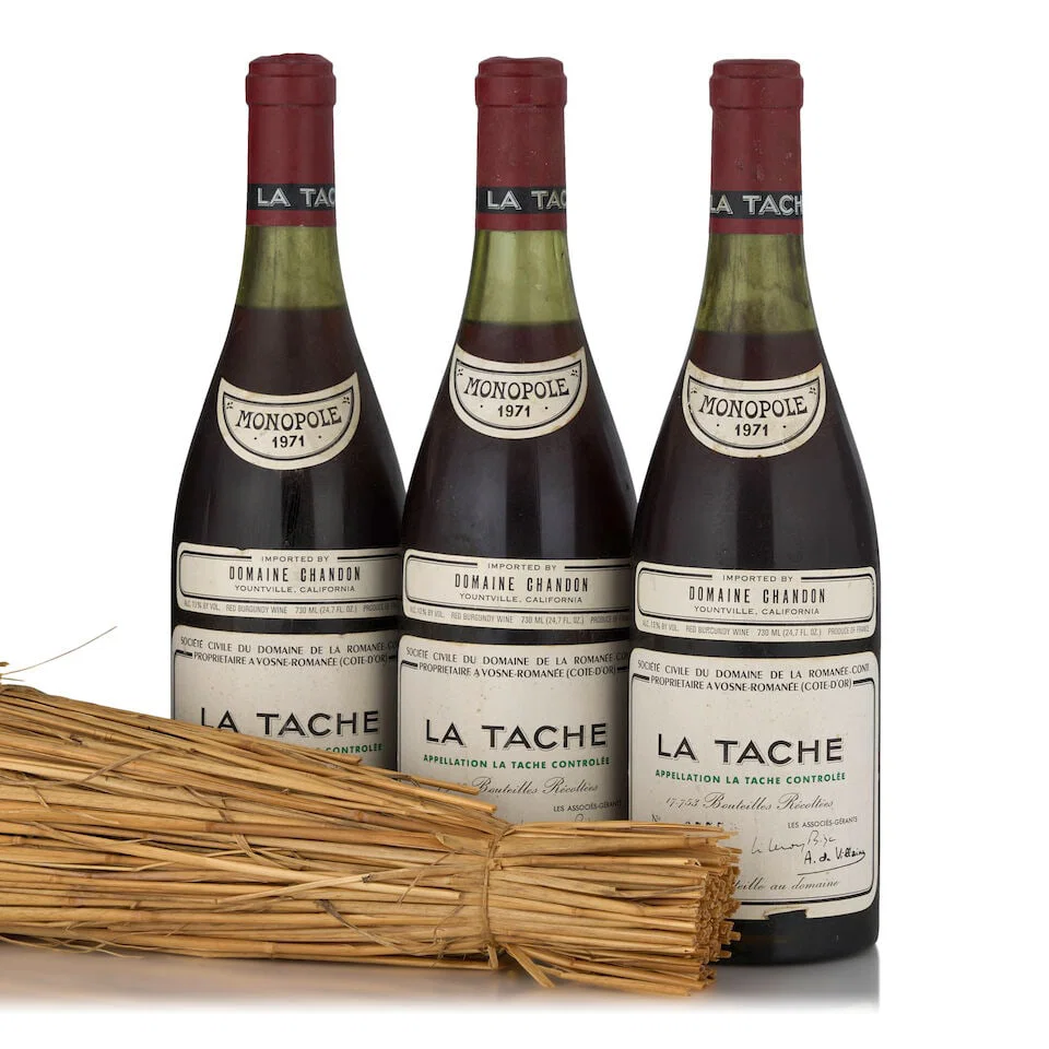 Domaine de la Romanée-Conti, La Tâche, 1971 (3 bottles, 750ml)