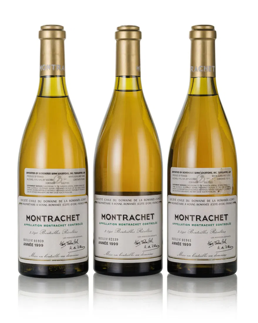 Domaine de la Romanée-Conti Montrachet, 1999 (3x 750ml)
