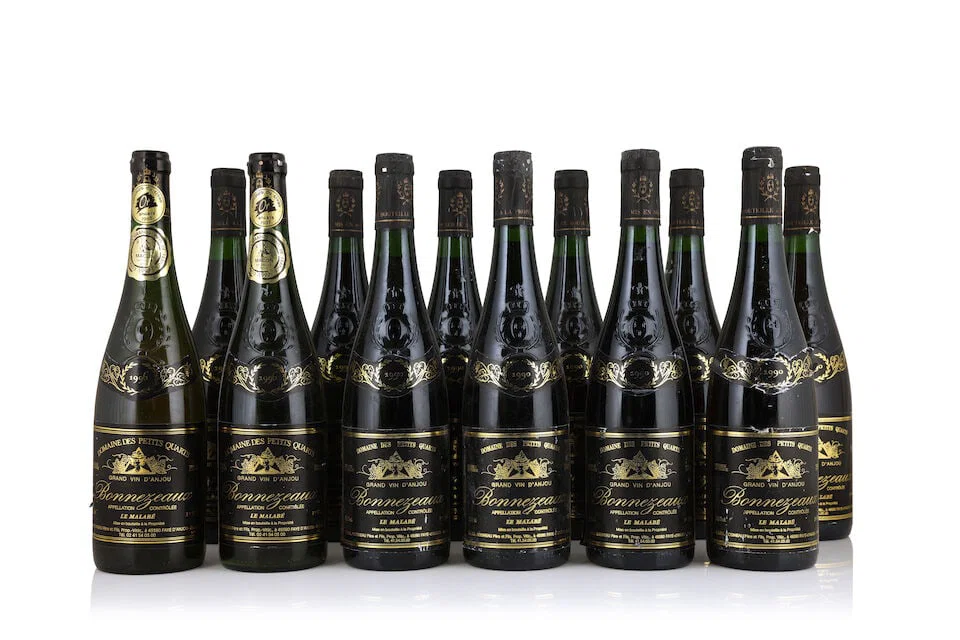 Domaine des Petit Quarts, Bonnezeaux Le Malabé, 1990 (10 x 750ml) Domaine des Petit Quarts...