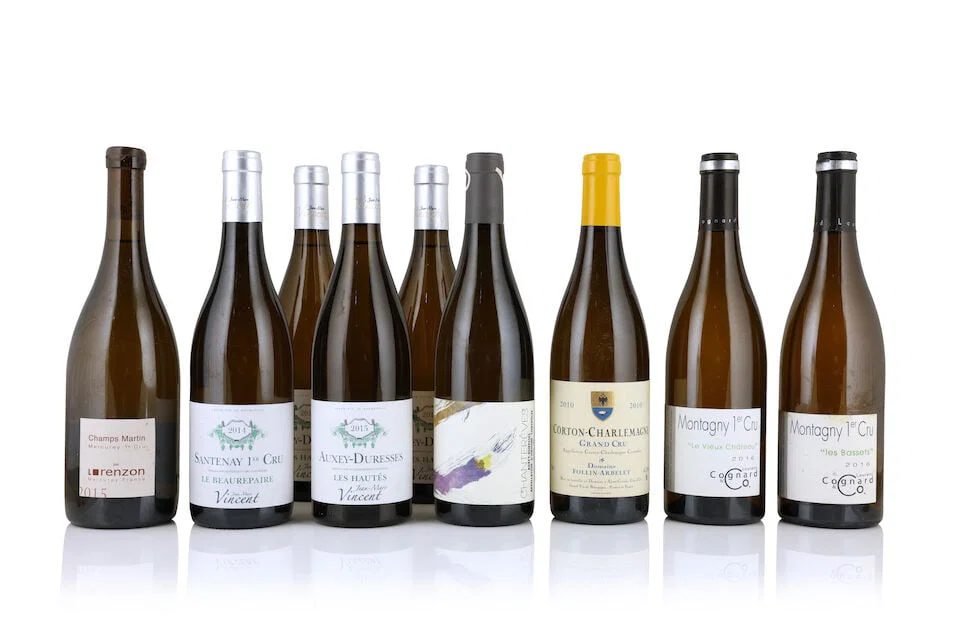 Domaine Follin-Arbelet, Corton-Charlemagne, 2010 (1 x 750mL) J.M. Vincent, Santenay 1er Cru Bea...