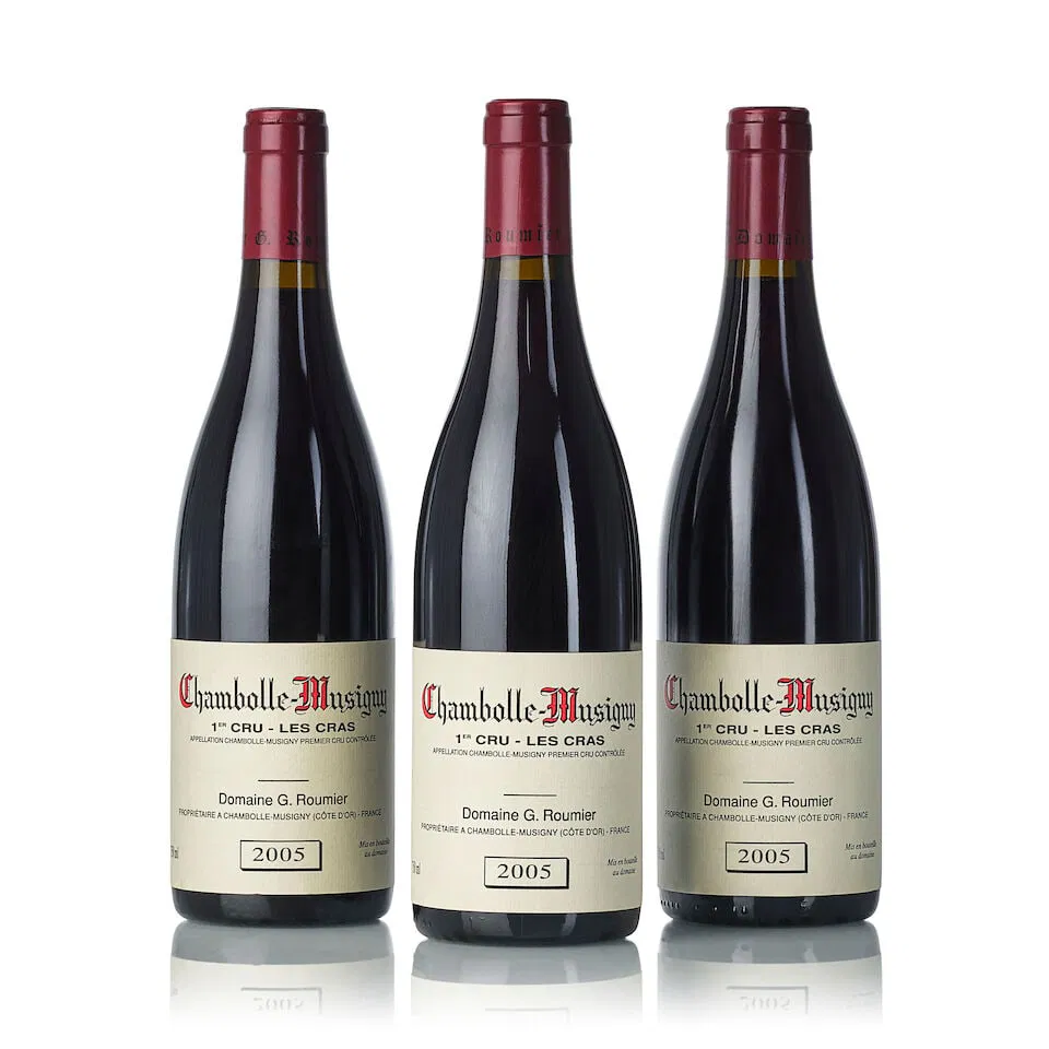 Domaine G. Roumier Chambolle Musigny Les Cras, 2005 (3x 750ml)