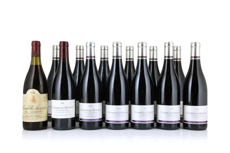 Domaine Hervé Sigaut, Chambolle-Musigny 1er Cru Les Sentiers, 1991 (1 x 750ml) Domaine Herv...