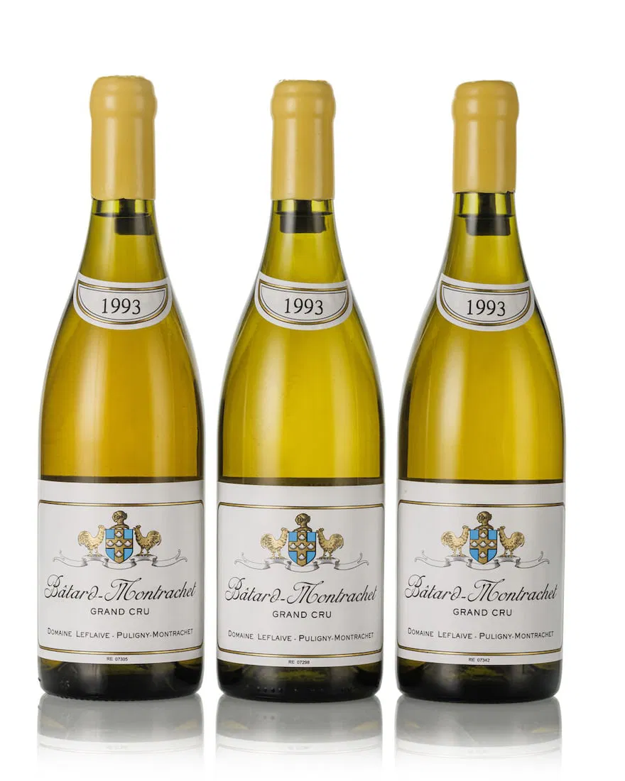 Domaine Leflaive Bâtard Montrachet, 1993 (3x 750ml)