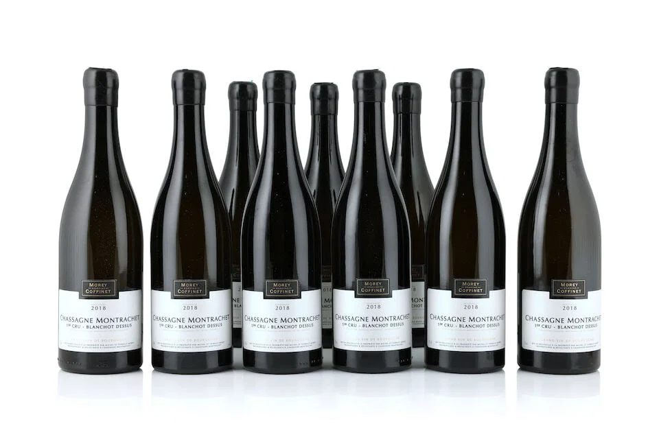 Domaine Morey-Coffinet, Chassagne-Montrachet 1er Cru Blanchot Dessus, 2018 (9 x 750ml)