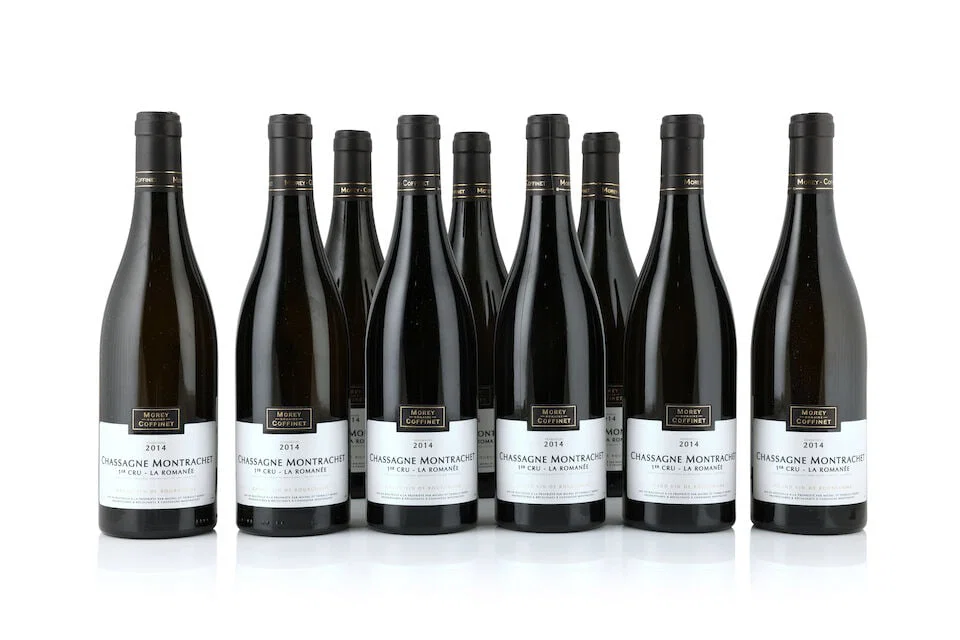 Domaine Morey-Coffinet, Chassagne-Montrachet 1er Cru La Romanée, 2014 (9 x 750ml)