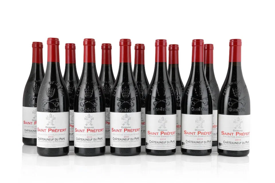 Domaine Saint Préfert, Châteauneuf-du-Pape Collection Charles Giraud, 2010 (6 x 750ml)...