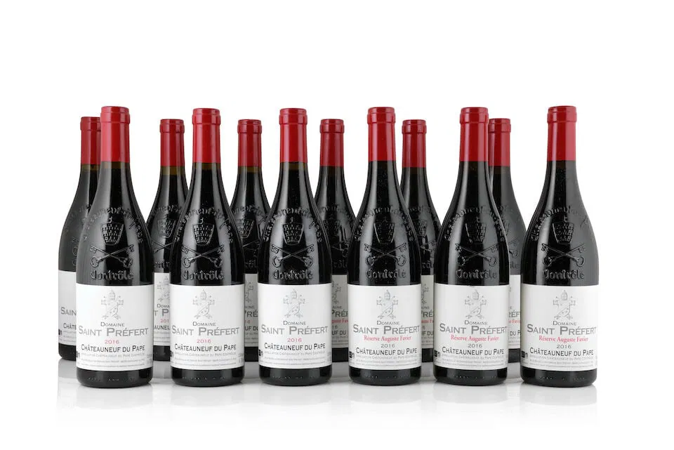 Domaine Saint Préfert, Châteauneuf-du-Pape Reserve Auguste Favier, 2016 (12 x 750ml) ...