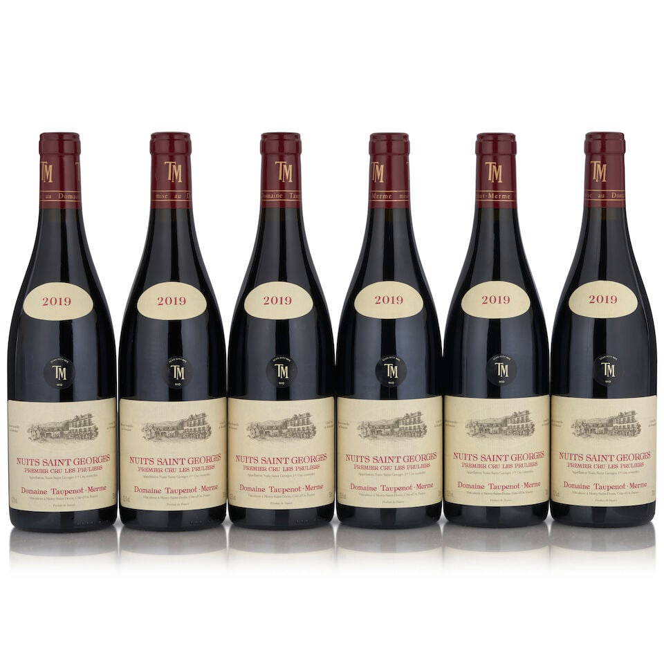 Domaine Taupenot Merme, Nuits Saint Georges Premier Cru Les Pruliers, 2019 (6 bottles, 750ml)