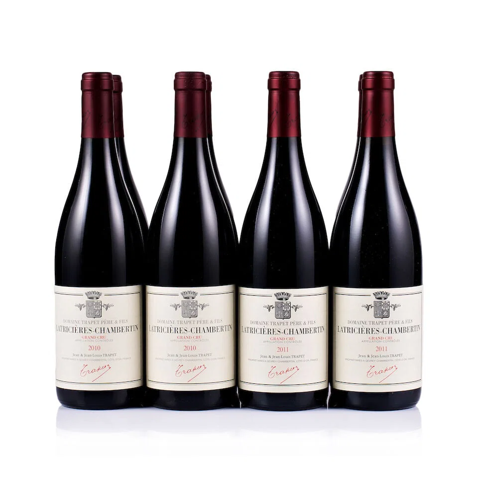 Domaine Trapet Père & Fils, Latricières-Chambertin Grand Cru, 2010 & 2011 (8 x 750ml)