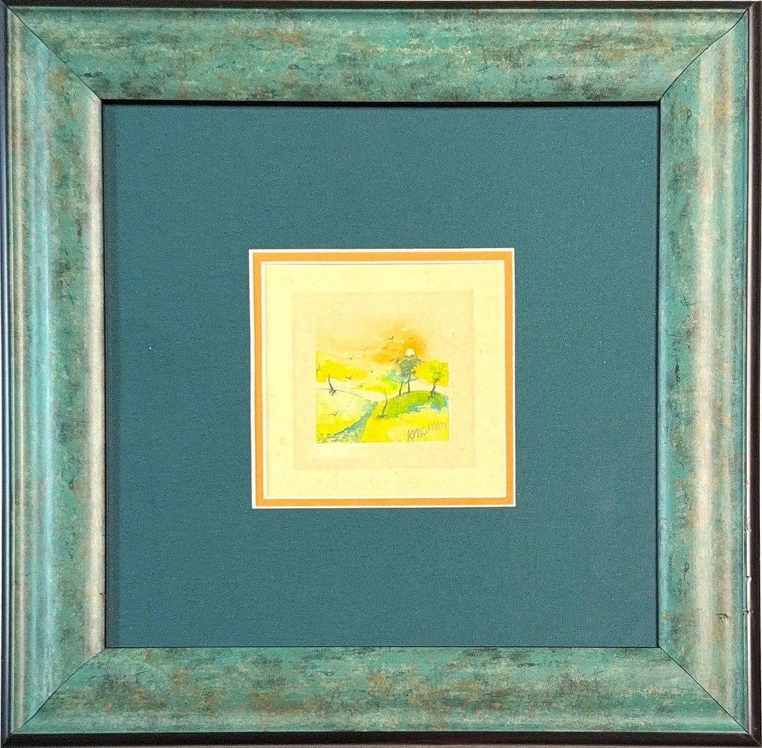 Dong Moy Chu Kingman, Watercolor on Paper, Chinese - American (1911 - 2000)