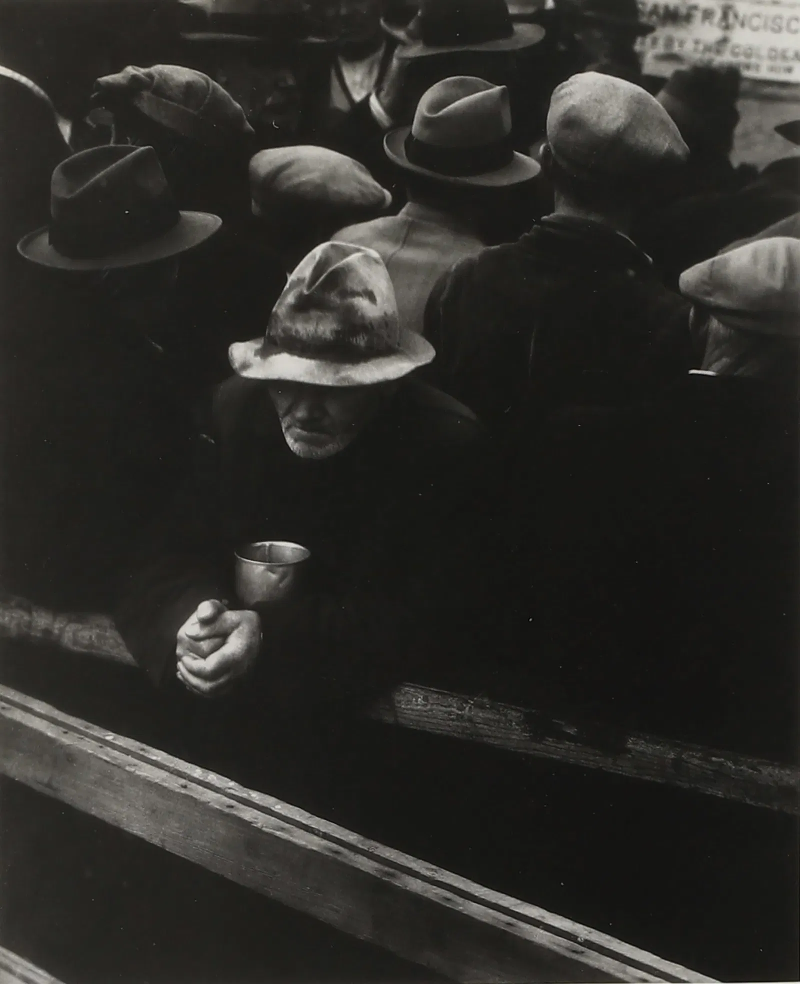 DOROTHEA LANGE (1895–1965)WHITE ANGEL BREAD LINE, SAN FRANCISCO