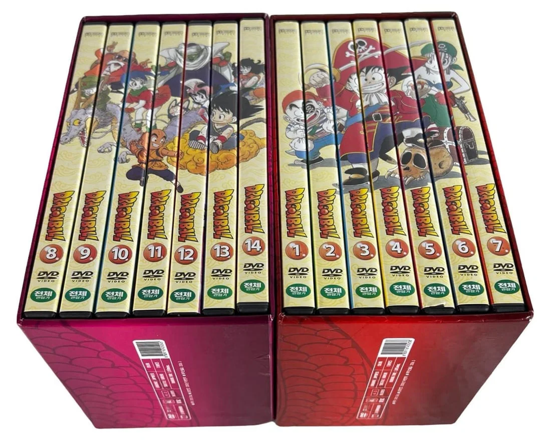 Dragon Ball Z Korean Release DVD Box Set Vol 1-14