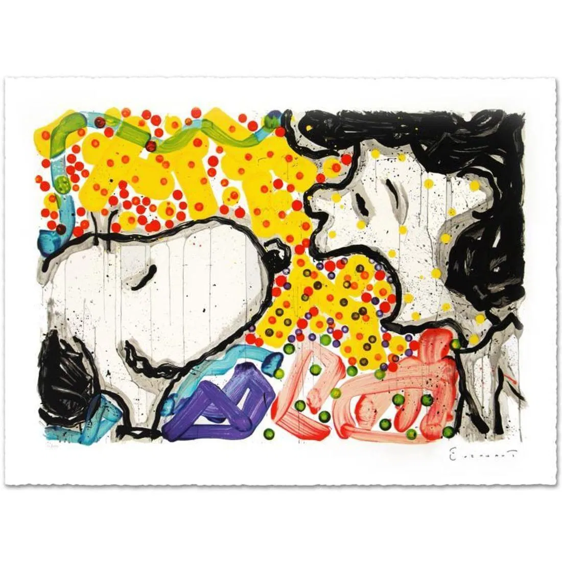 Drama Queen Limited Edition Hand Pulled Original Lithograph by Renowned Charles Schulz Protege, Tom