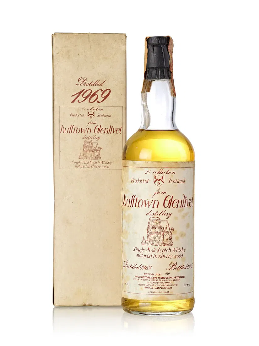 Dufftown Glenlivet Moon Import 2nd Collection, 1969 (1x 750ml)