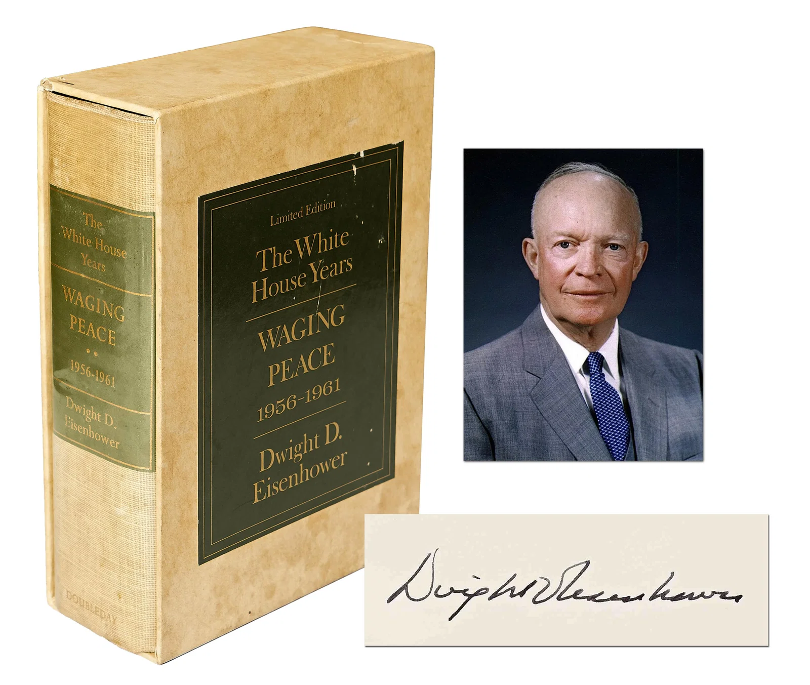 Dwight D. Eisenhower Signed Ltd. Ed. of "The White House Years: Waging Peace 1956-1961"
